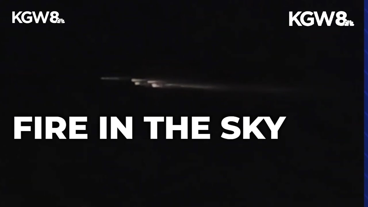 Fireball spotted in Oregon sky