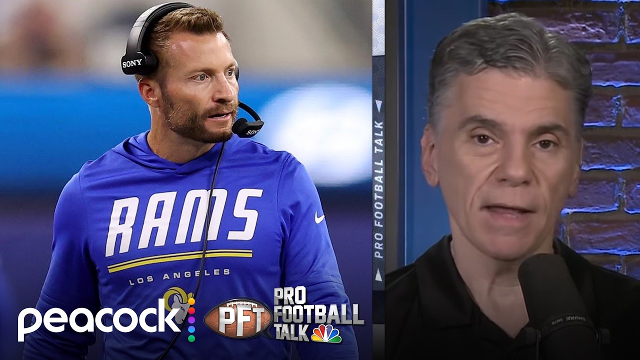 Pressure continues to build for Sean McVay and Rams amid 2-3 start | Pro Football Talk | NFL on NBC