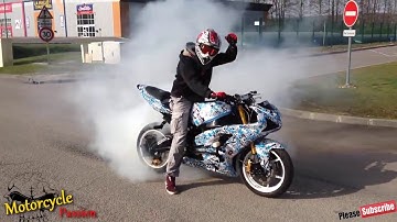 Best of Bikers 2016 - Streetfighterz Burnouts, Wheelies, RL, Revvs and loud exhaust sounds!