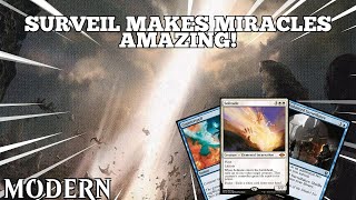 SURVEIL MAKES MIRACLES AMAZING! | Enhanced Counterbalance | Modern | MTGO