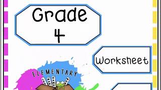 Adding and Subtracting Fractions with Like Denominators Worksheet (4.NF.3)