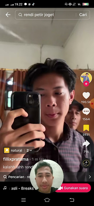 tiktok dj awak cakap - wafi studio dan tiktok rendi petir joget