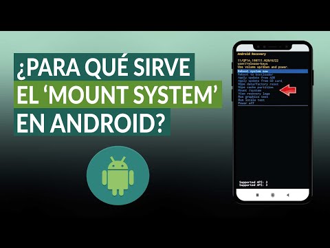 ¿Qué es, qué significa y para qué sirve el &#039;MOUNT SYSTEM&#039; en el modo recovery de ANDROID?