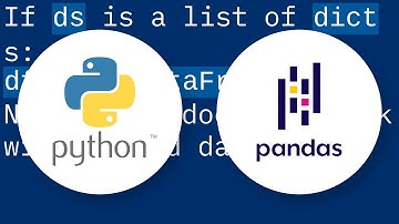 Convert list of dictionaries to a pandas DataFrame