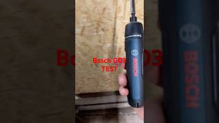 Bosch Go 3 Test