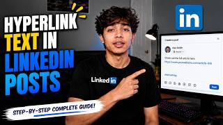 How to Hyperlink Text in LinkedIn Posts - 2026 (Step by Step)