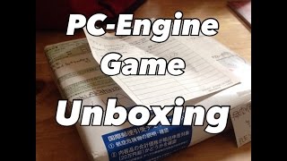 PC-Engine Game Unboxing