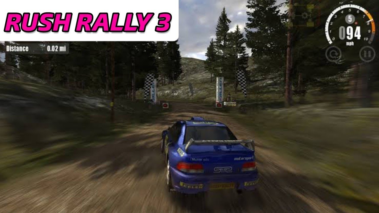 Rush Rally 3 Mobile Çıktı !! [ İlk Bakış ]