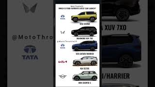 Tata Sierra vs XUV 7XO vs Kia Seltos 😍 Best New SUV? 🔥❤️‍🔥