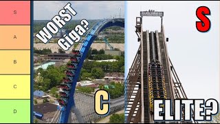 Kings Island COASTER Tier List