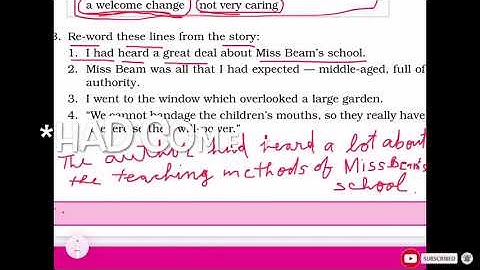 Class 6 English Honeysuckle Chapter 5 Working With Language