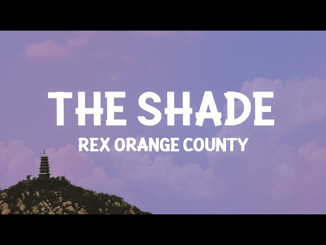 Rex Orange County - THE SHADE (Lyrics) class=