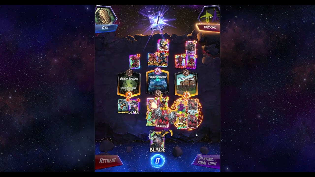 Marvel Snap Ladder Climbing - Hit Monkey Deck