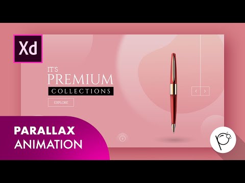 Full Page Advance Parallax Animation Tutorial | Adobe XD #uidesign #parallax #AdobeXD #pelfizz
