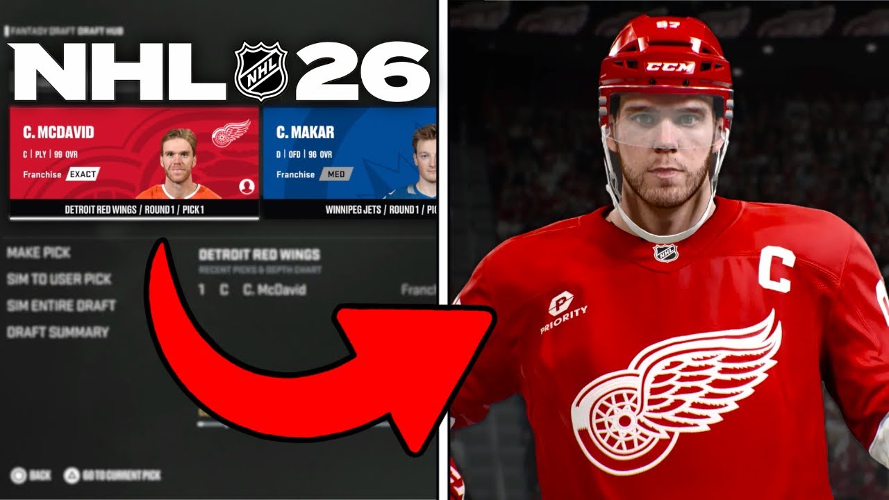 I Can Only Use Players I Draft In NHL 26