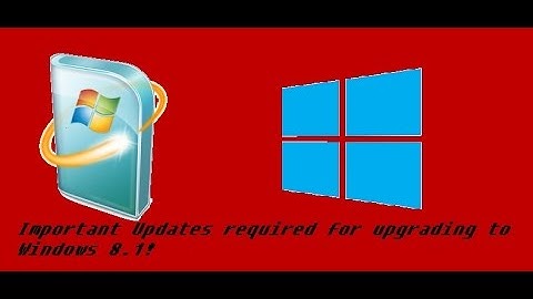 Upgrading to Windows 8.1 from Windows 8 [ Updates Required Problem ] HD