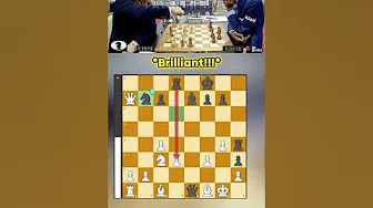 Battle of Brilliancy! Pragg vs Rapport #chess