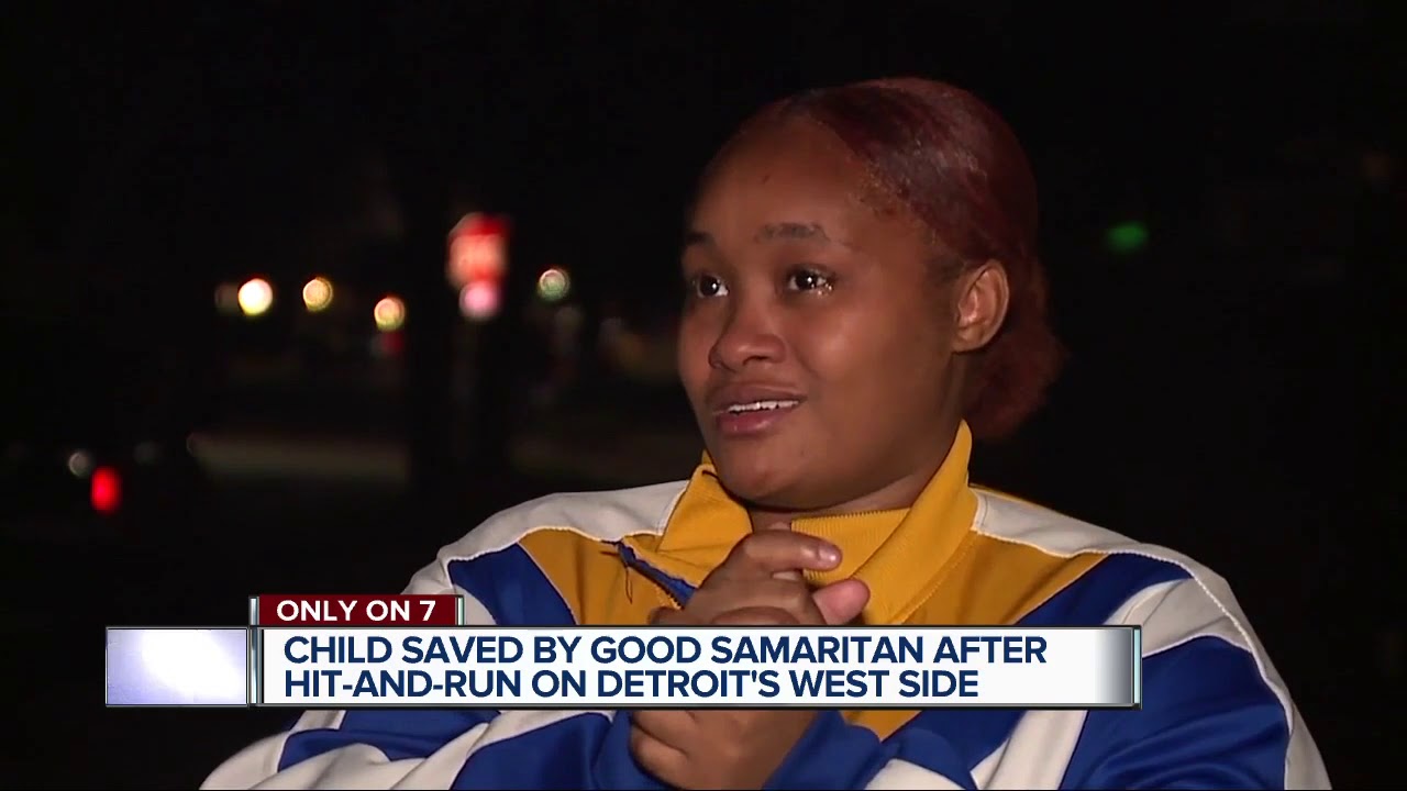 Child saved by good Samaritan after hit-and-run on Detroit's west side ...
