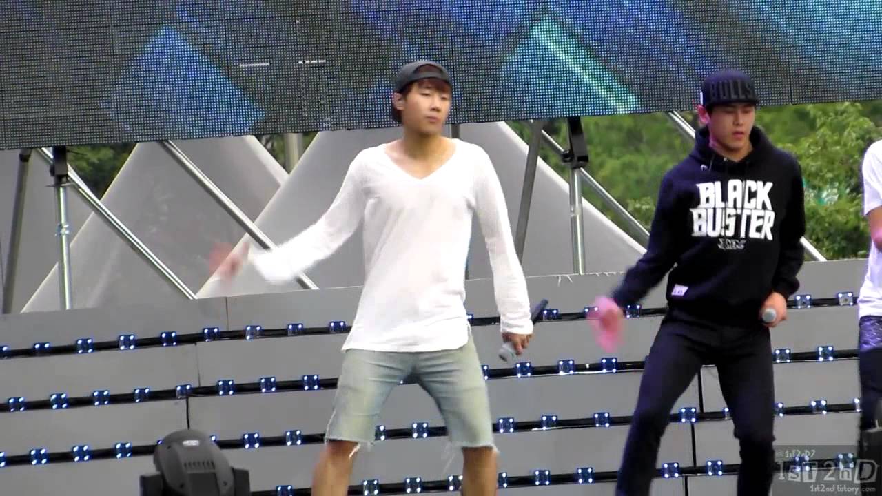 131006 강남 한류 페스티벌 INFINITE Request 사복리허설 Rehearsal ( 성규 )