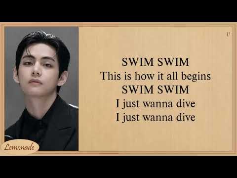 BTS swim lyrics 😍#bts official song 