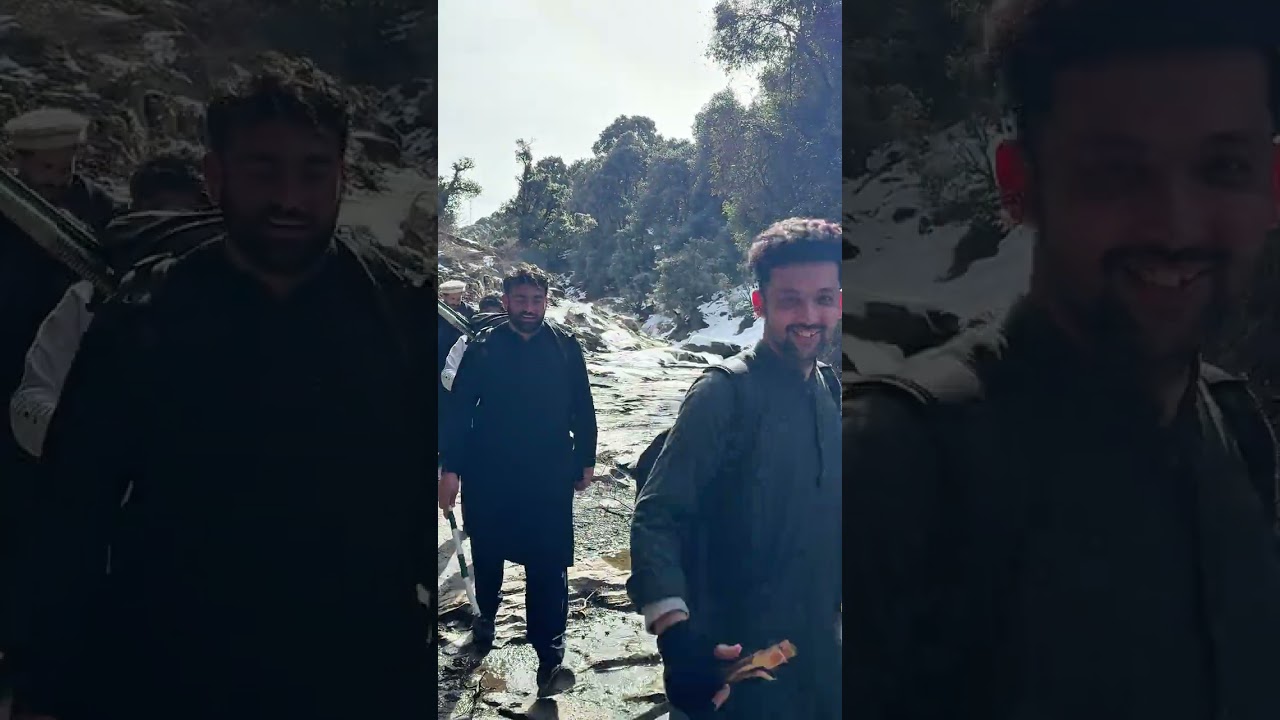 Trekking towards Banjir Baba And Walokas Swat.