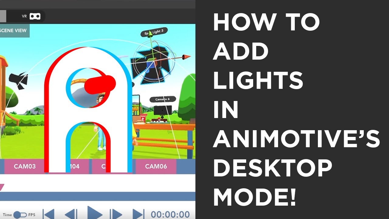 How to Add Lights in Animotive's Desktop Mode! - YouTube