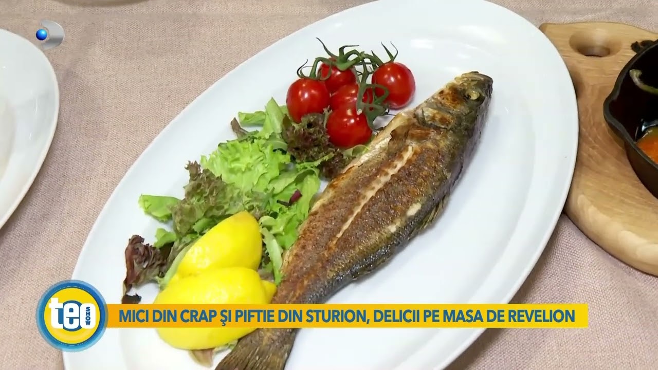 Teo Show (31.12.2022) - Mici din crap si piftie din sturion, delicii pe masa de revelion!