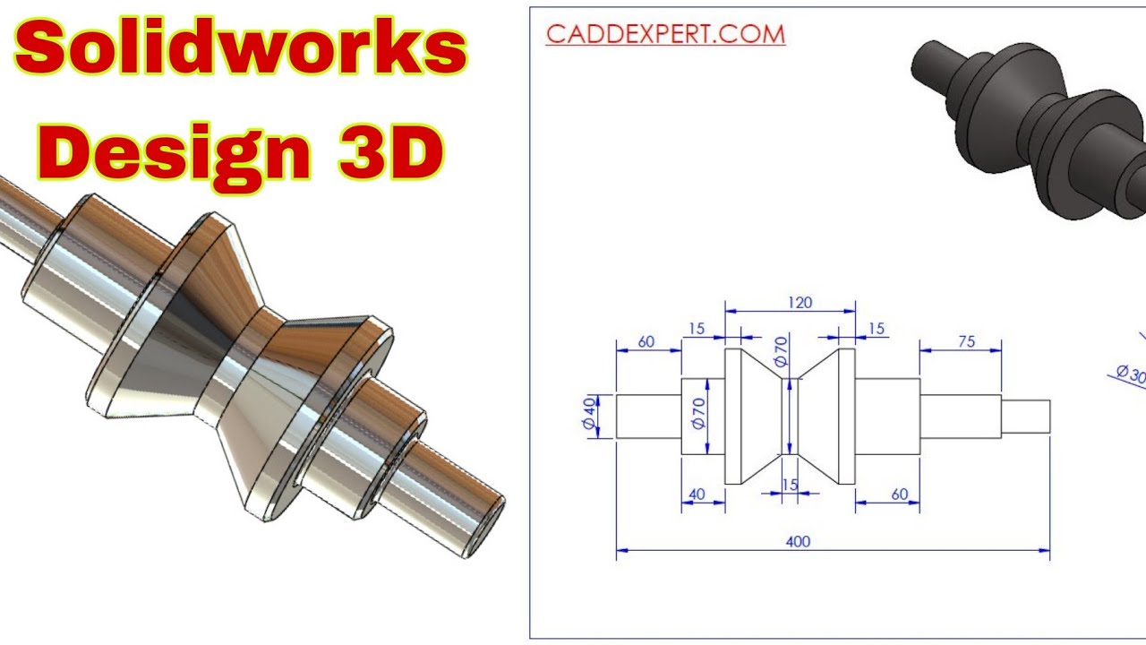CAD CAM Design Solidworks - YouTube