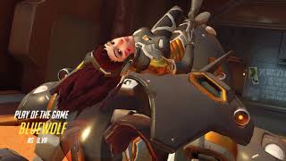 Quadruple Kill D.Va Ult POTG