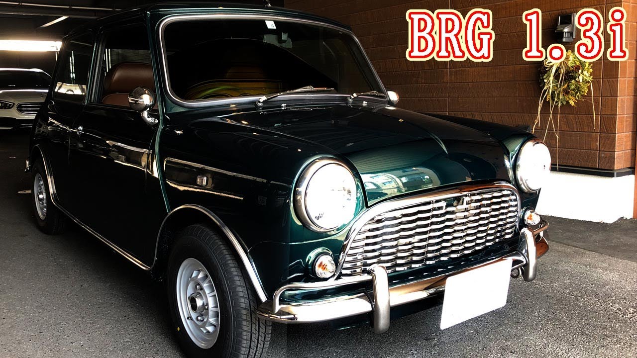 Becheree ブリティッシュレーシンググリーンのミニ 1.3i 完成 納車しました！ #classicmini #rovermini #ローバーミニ #ミニ #ビーチェーリー #クラシックミニ