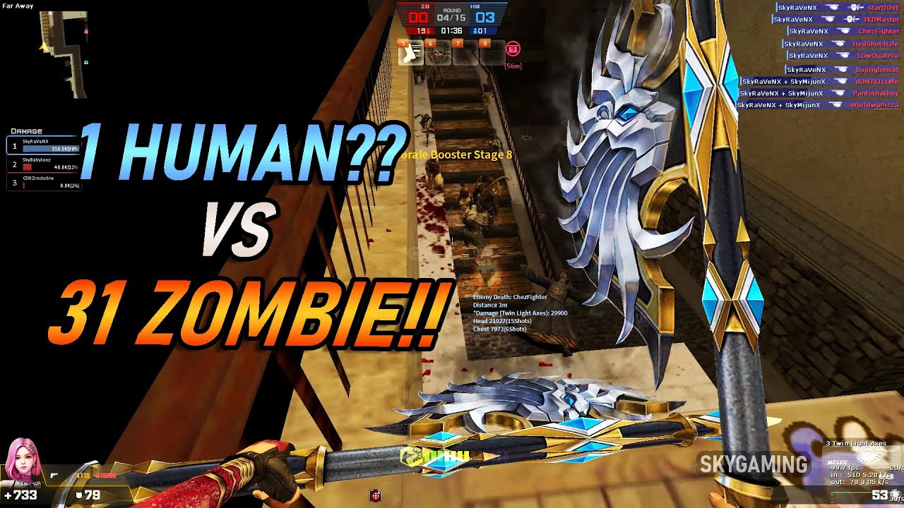 SERIUS?? Dikasih Weapon Jadul ini, AUTO Bantai ZOMBIE!! - Random Weapon - Counter Strike Nexon