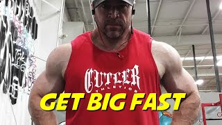 How I Got BIG FAST (My 10 Keys to SIZE)