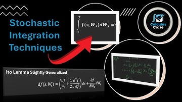 Stochastic Integration || Ito Lemma Techniques || Ito Integrals || Ito calculus || Ito differential