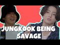 BTS Jungkook being savage