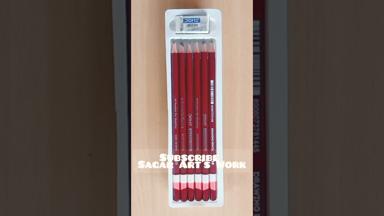 Artline Pencil ✏️ vs. Doms Drawing Pencil 😊 Comparison. 