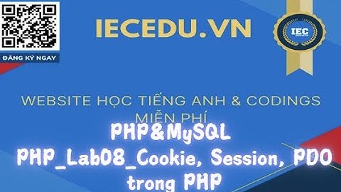 PHP_Lab08_Cookie, Session và PDO trong PHP