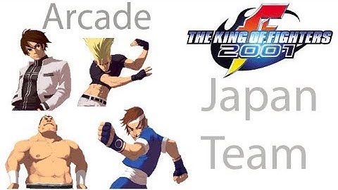 The King Of Fighters 2001 - Japan Team