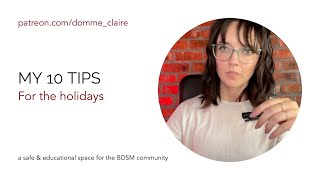My 10 Tips for the Holidays