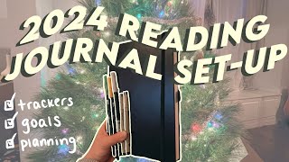 2024 reading journal setup + flip through✨ #sydmas day 7 #bookmas #vlogmas
