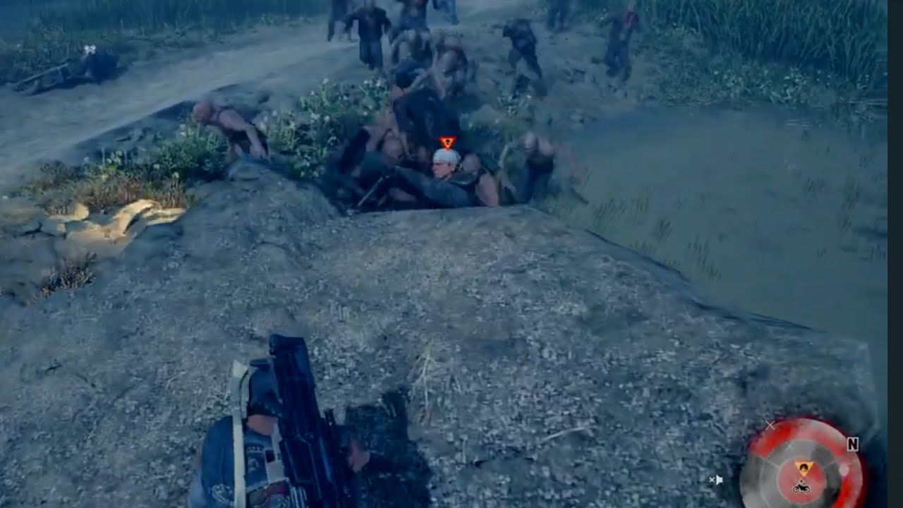 DAYS GONE Fun Way to Win a Bike Chase
