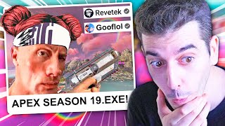 APEX SEASON 19.EXE! 😂 Reaccionando a EXES de APEX