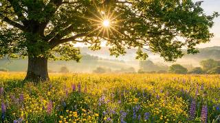 🔴 LIVE: Sunlit Wildflower Meadow | Morning Birdsong & Nature Sounds for Deep Focus, Study & Sleep