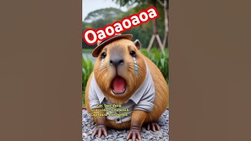 Bé Capybara mít ướt #capybara #viralshorts #shorts