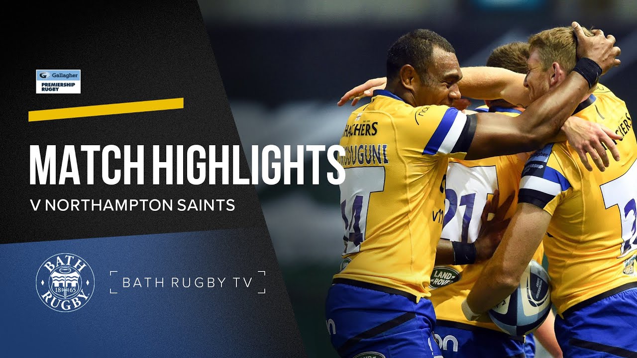 Match Highlights - Northampton Saints v Bath Rugby