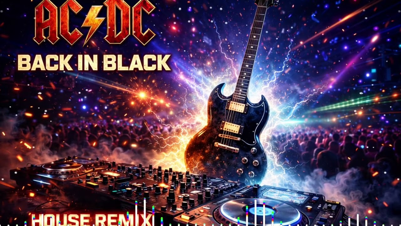 🎸 Back in Black - ACDC - House Remix 🔥