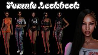 The Sims 4 | Female Lookbook CC Folder & Sim Download The Sims 4 | Female Lookbook CC Folder & Sim Download