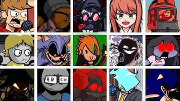 FNF but every turn a different cover is used - ALL SONGS (Rocco