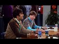 Raj in homosexual marriage with Howard - The Big Bang Theory