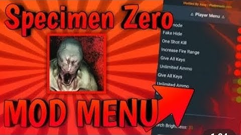 specimen mod menu version 1.1.1