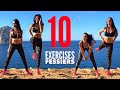 10 Exercices pour des Fessiers Parfaits et de Belles Jambes | Séance de 15 minutes